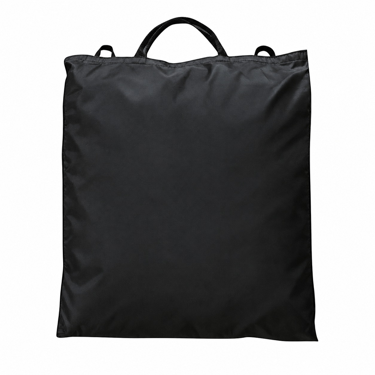 Unbranded fabric carry-bag concept.